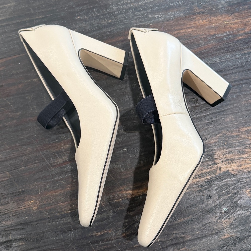 Franco Sarto Flexa Bria Mary Jane Vanilla white Leather - Picture 4 of 9